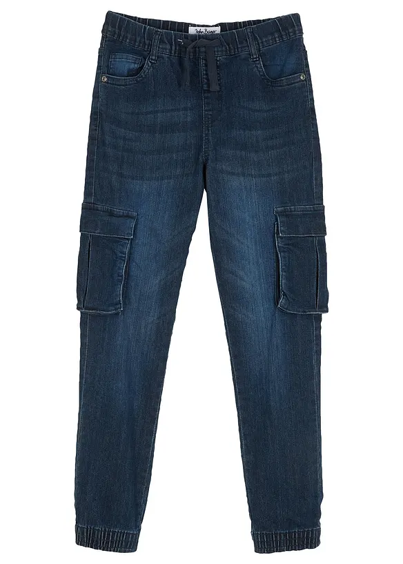 Slim Fit Stretch-Schlupfjeans, bonprix