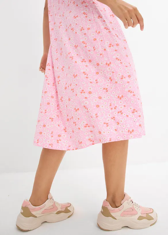 Robe midi en jersey coton, bonprix