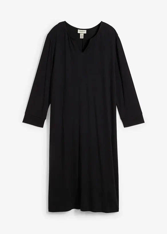 Shirtkleid aus fließender Viskose, bonprix