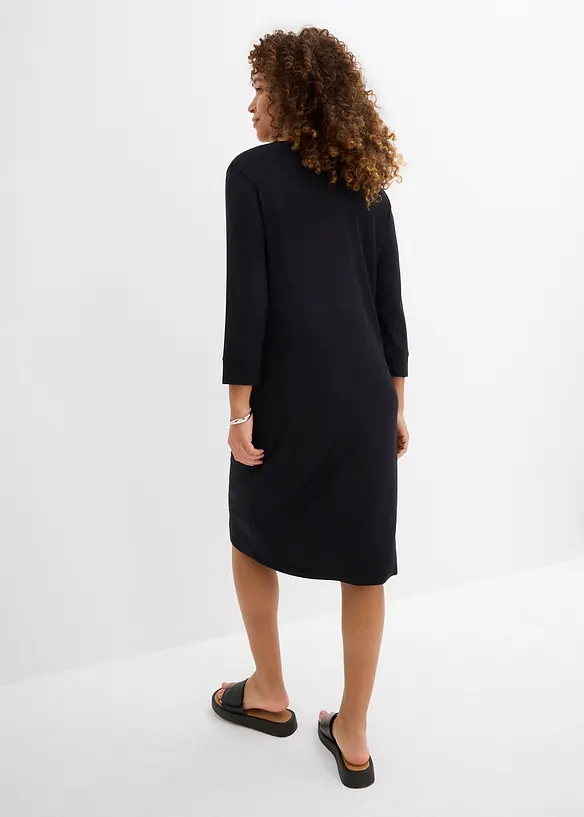 Shirtkleid aus fließender Viskose, bonprix