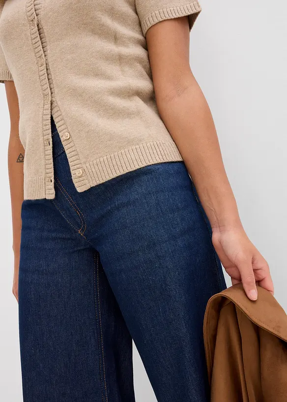 Strickjacke, Kurzarm, bonprix