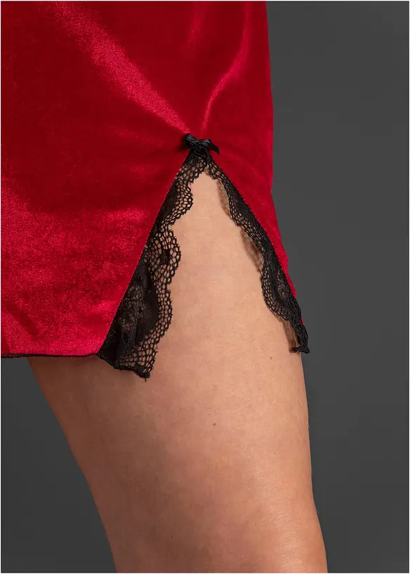 Robe en velours, bonprix