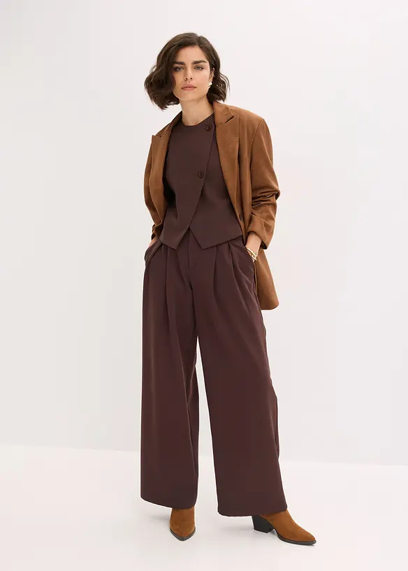 Pantalon à pinces, bonprix