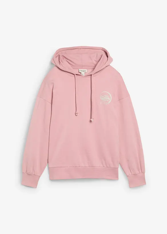 Sweat à capuche 100% coton, bonprix