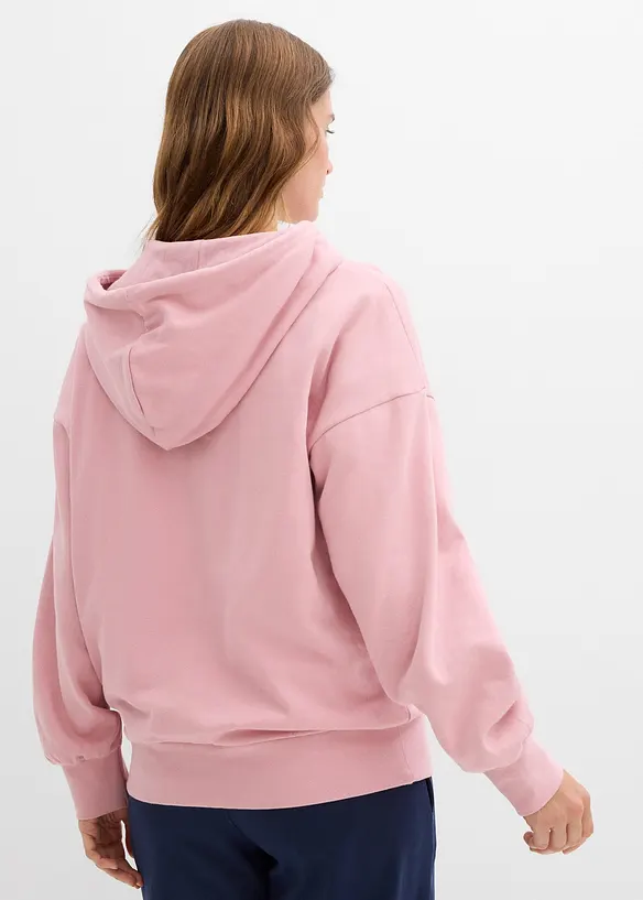 Sweat à capuche 100% coton, bonprix
