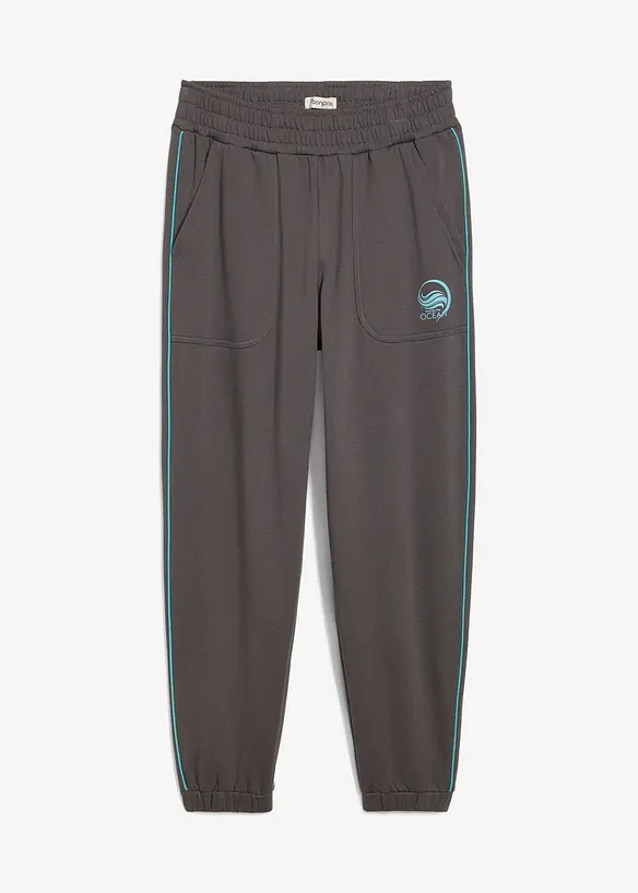 Pantalon en molleton 100% coton, bonprix