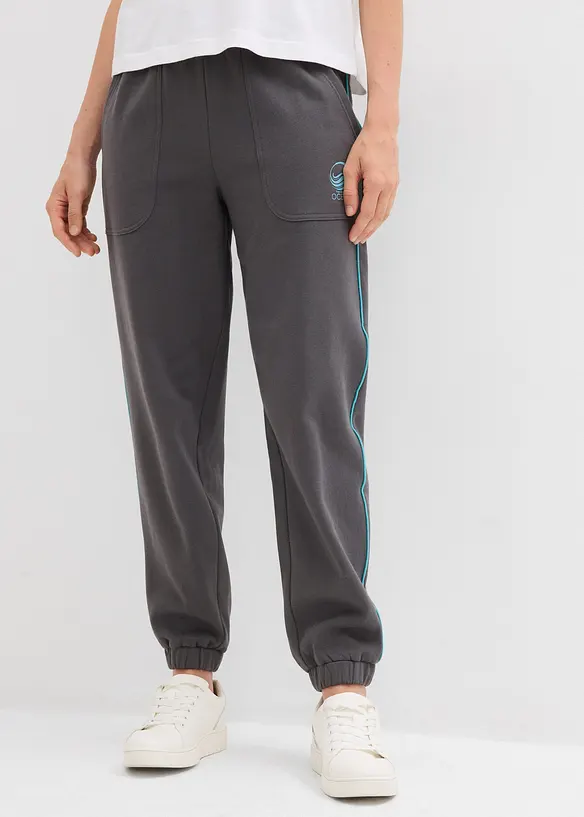 Pantalon en molleton 100% coton, bonprix