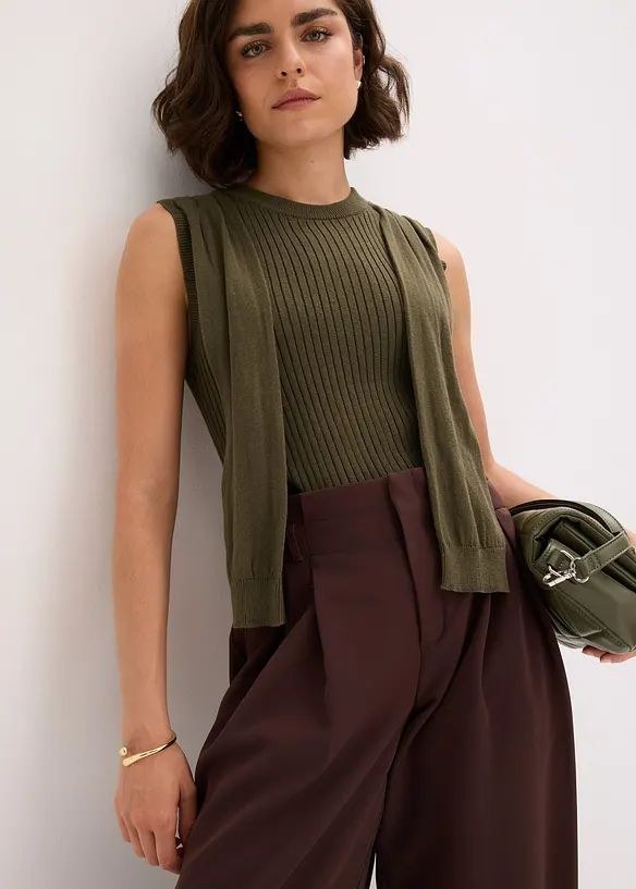 Pullunder aus Baumwolle, bonprix