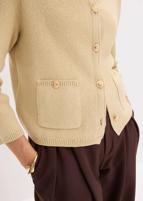 Strickjacke aus Baumwolle, bonprix