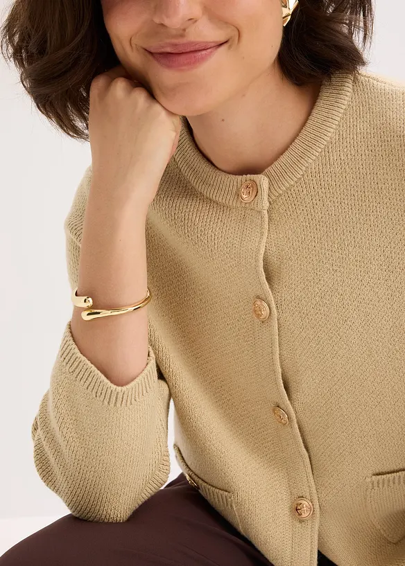 Strickjacke aus Baumwolle, bonprix