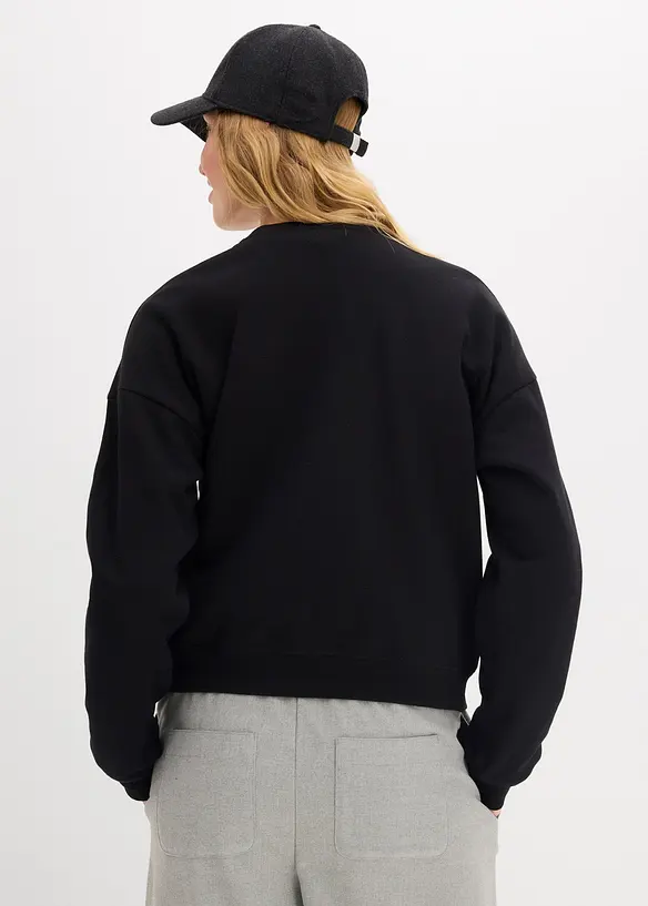 Sweat oversize 100% coton, bonprix