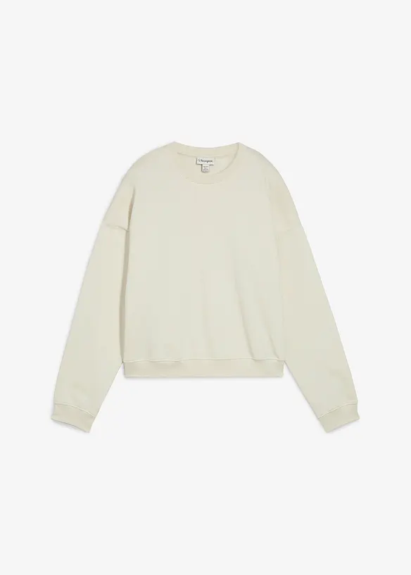 Sweat oversize 100% coton, bonprix
