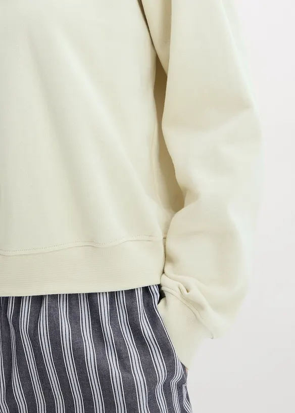 Sweat oversize 100% coton, bonprix