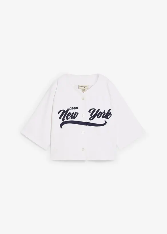 Oversize-Sweatshirt aus weichem Baumwoll-Mix, bonprix