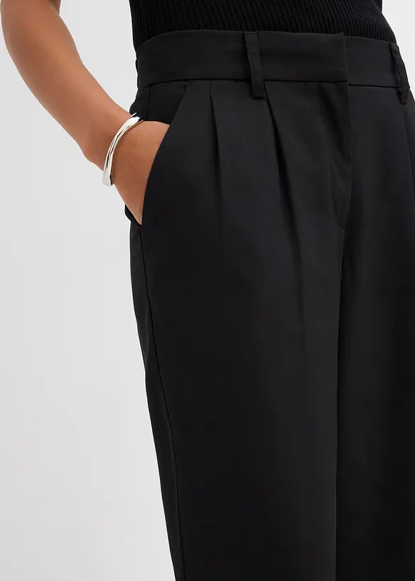 Pantalon à texture twill, bonprix