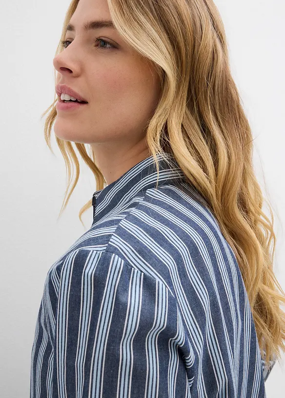 Chemisier oversize 100 % coton, bonprix