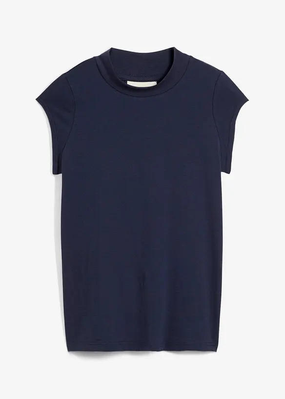 Shirt mit Seidenanteil, bonprix