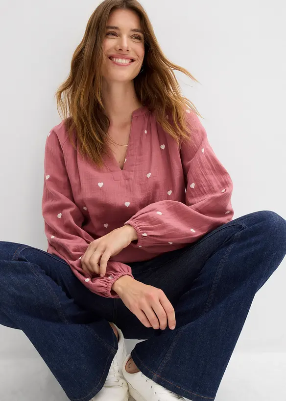 Musselin-Tunika, bonprix