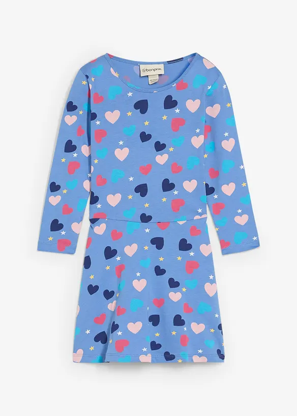 Jerseykleid aus reiner Bio-Baumwolle, bonprix
