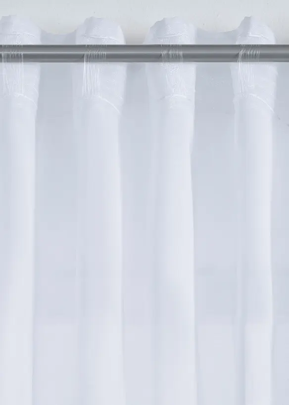 Gardine aus feiner Batist Struktur (1er Pack), bpc living bonprix collection