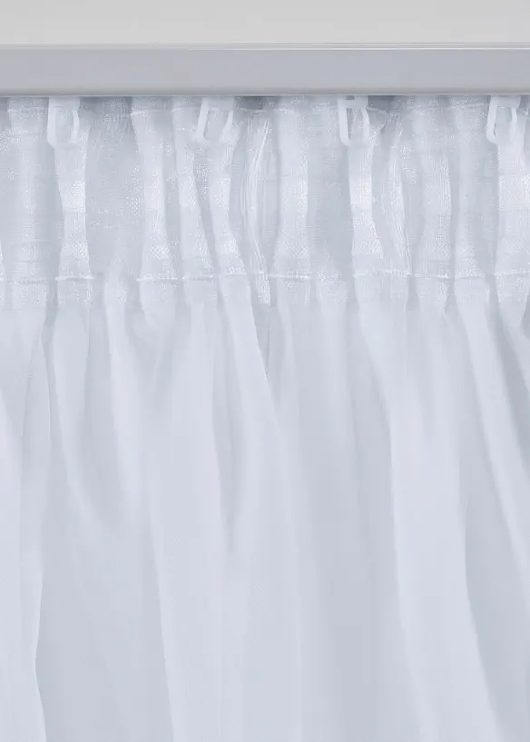 Gardine aus feiner Batist Struktur (1er Pack), bpc living bonprix collection