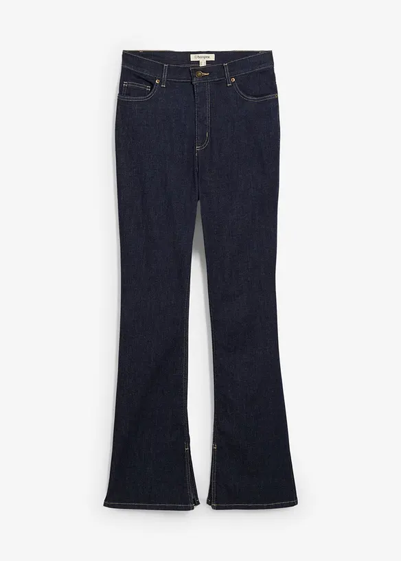 Jean bootcut taille haute, bonprix