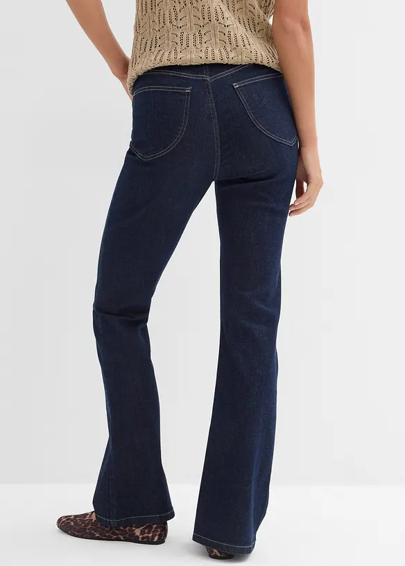 Jean bootcut taille haute, bonprix