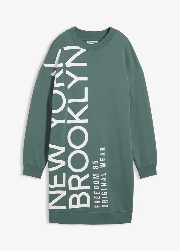 Robe oversize en molleton doux, bonprix