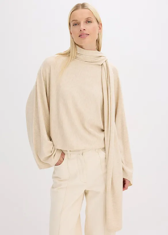 Feinstrickpullover aus softem Viskose-Mix, bonprix