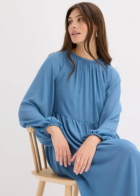Maxikleid aus Chiffon, bonprix