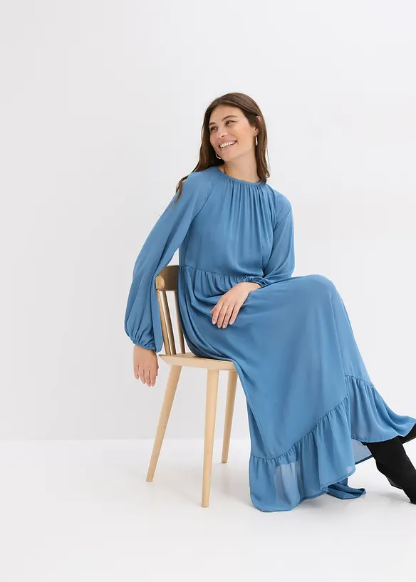 Maxikleid aus Chiffon, bonprix