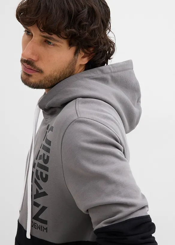 Kapuzensweatshirt, Slim Fit, bonprix