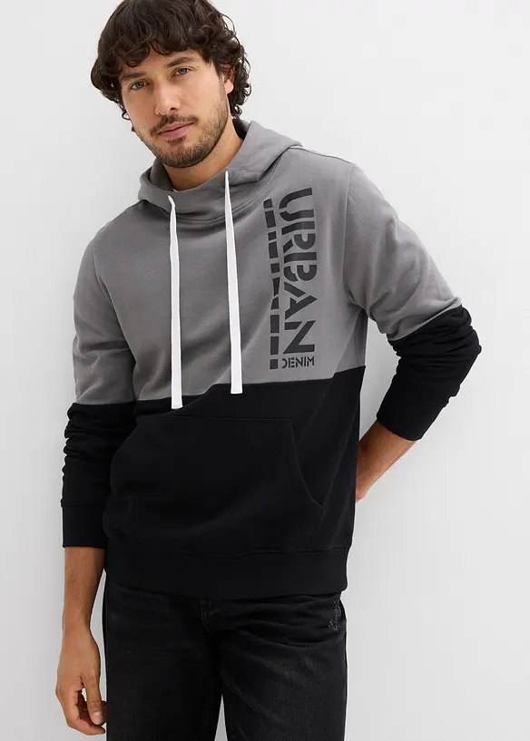 Kapuzensweatshirt, Slim Fit, bonprix