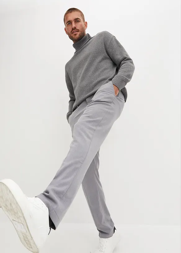 Pantalon élégant à pinces, Regular, bonprix