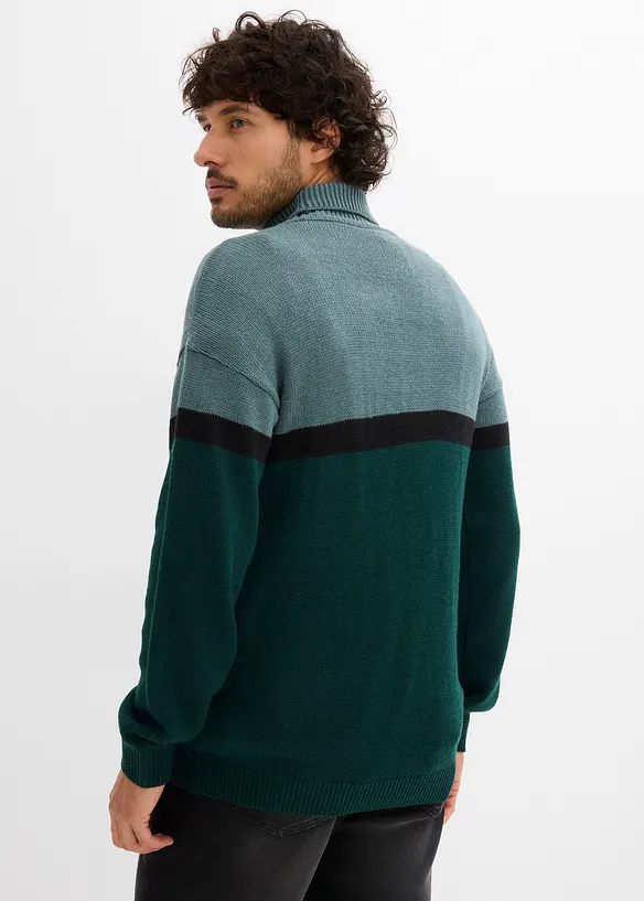 Pull col roulé, bonprix