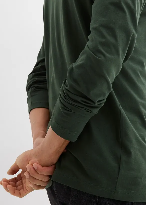 Langarmshirt (2er Pack), bonprix