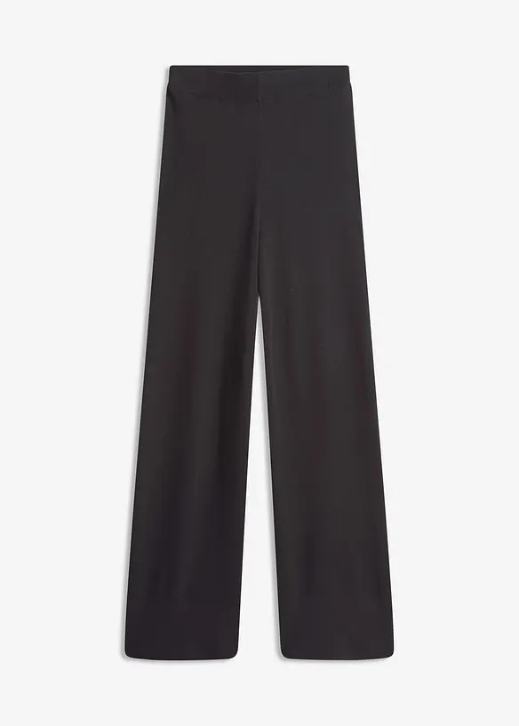 Pantalon en douce maille, viscose majoritaire, bonprix