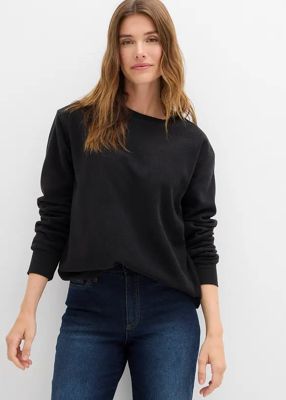 Warmes Fleece-Thermoshirt, bonprix