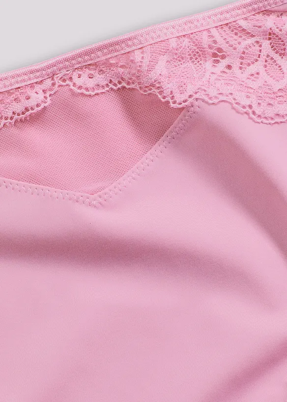 Slip maxi avec dentelle, bonprix