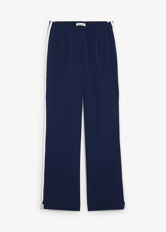 Pantalon de jogging avec galons contrastants, bonprix