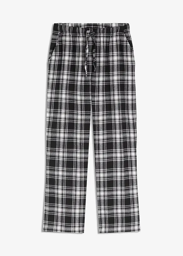 Gewebte Pyjamahose aus Flanell, bonprix