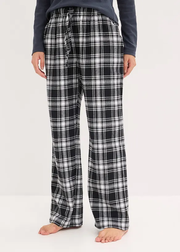 Gewebte Pyjamahose aus Flanell, bonprix