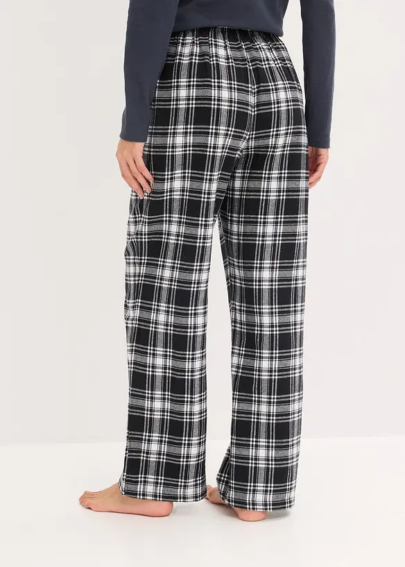 Gewebte Pyjamahose aus Flanell, bonprix