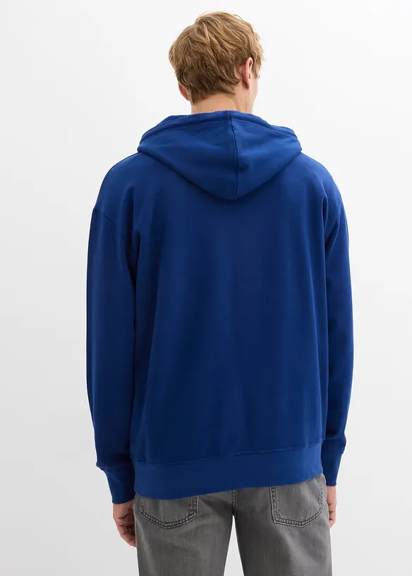 Sweat à capuche ample 100% coton, bonprix