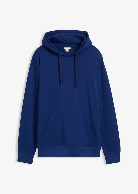 Sweat à capuche ample 100% coton, bonprix