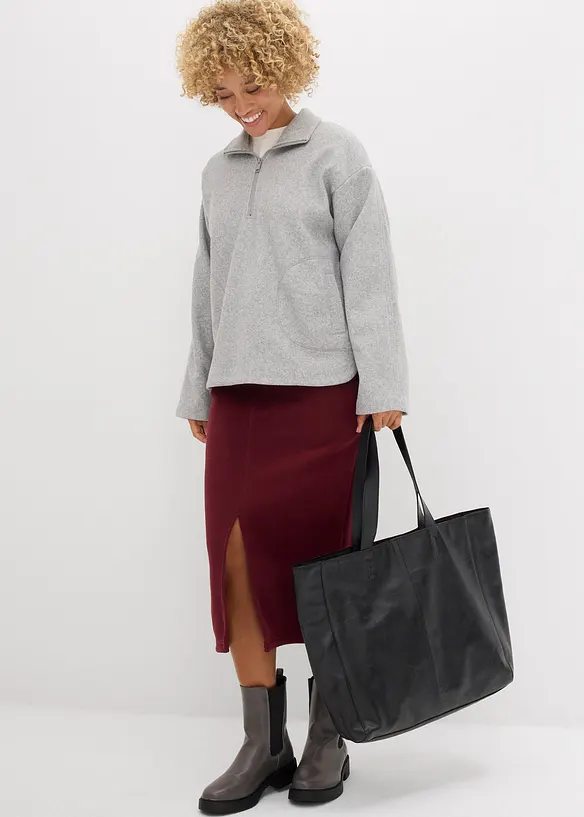 Pull oversize aspect laine, bonprix