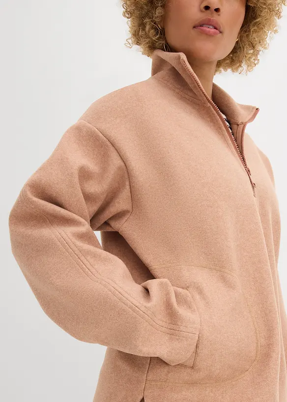 Oversize Pullover in Wolloptik, bonprix