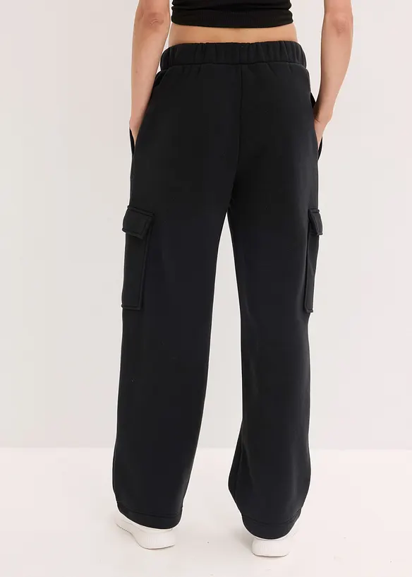 Thermo Funktions-Jogginghose mit weitem Bein, schnelltrocknend, bonprix