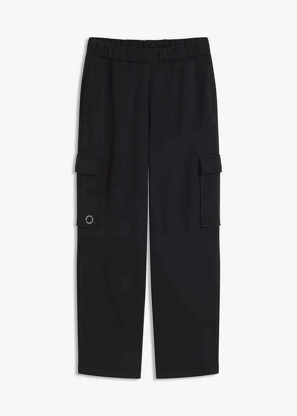 Thermo Funktions-Jogginghose mit weitem Bein, schnelltrocknend, bonprix