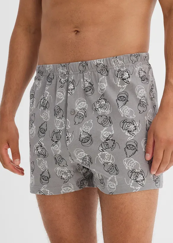 Lot de 3 caleçons en coton, bonprix